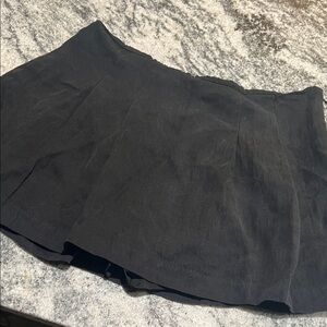 a new day Black Flared Mini Skirt skort